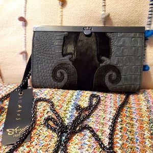 NEW Sharif 1827 tote frame wallet bag